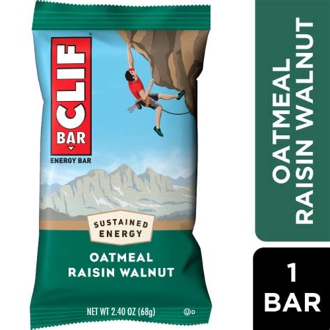 Clif Bar Oatmeal Raisin Walnut Energy Bar, 1 ct - Kroger