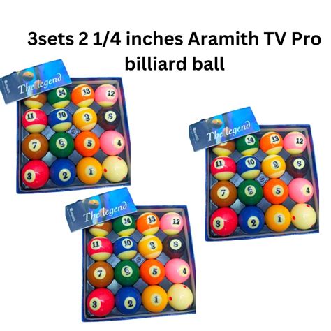 Sets Billiard Ball Standard Size Belgian Aramith Balls Super