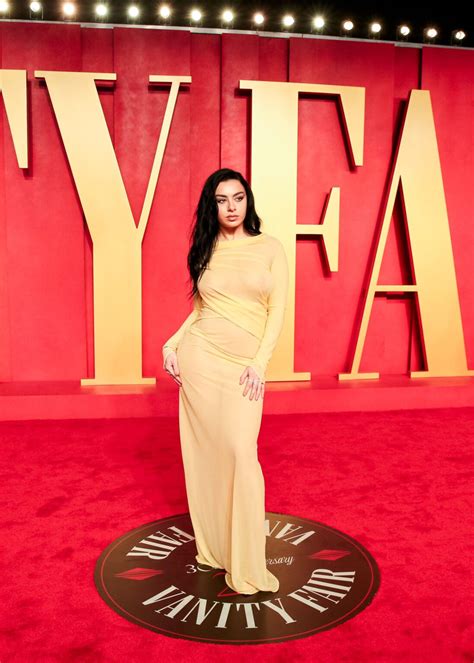 Charli Xcx Sheer Yellow Dress Bare Breasts Pierced Nipples Hot Celebs Home