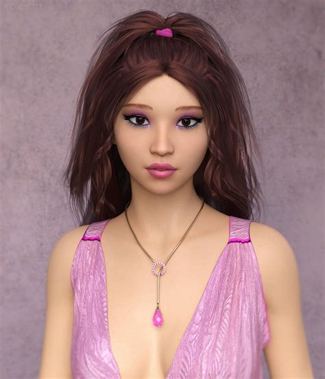 Fxy Ningning Character For Genesis 8 Female Daz Content By Foxy 3d