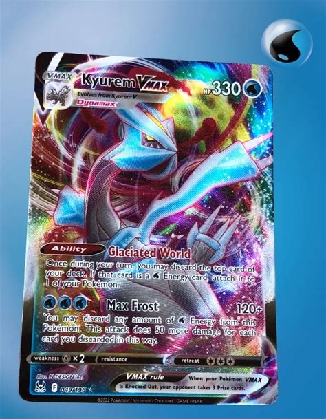 Kyurem Vmax Lost Origin 049 196 TCG Coleccionistas