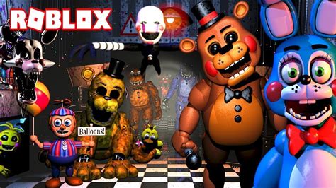 Joguei Pela Primeira Vez Five Nights At Freddys 2 Doom No Roblox Youtube