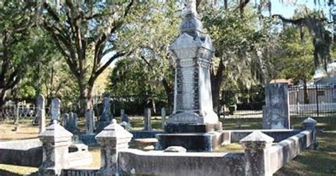 Bessie The Witch Elizabeth Budd Graham Grave In The Old City Cemetery In Tallahassee Florida