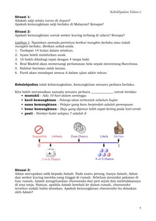 Kebolehjadian Tahun Pdf