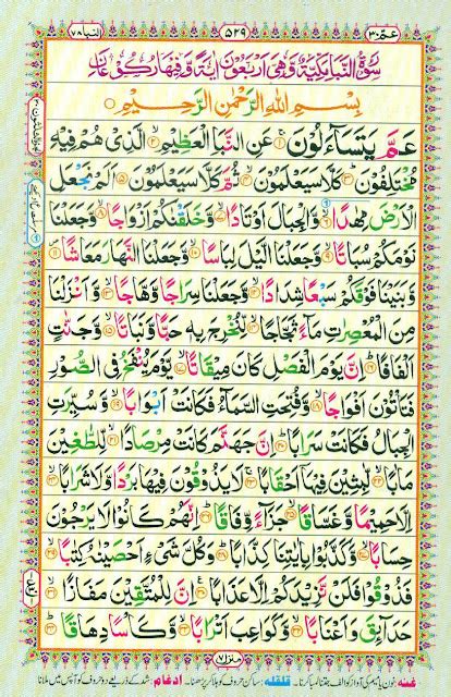 Quran University Amma Yatasa Aloon Para