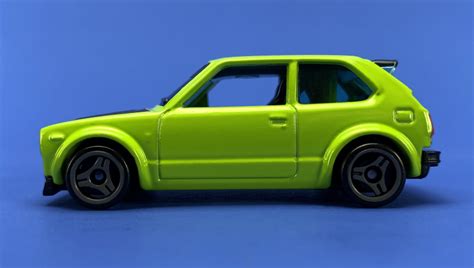 Машинка Базова Hot Wheels Honda Civic Custom J Imports HKG Green купити в інтернет