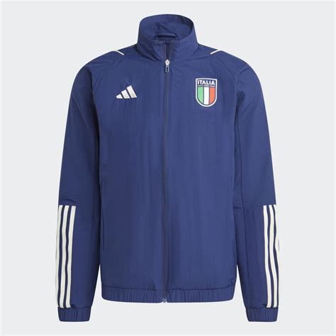 Men S Clothing Italy Tiro Presentation Jacket Blue Adidas Egypt