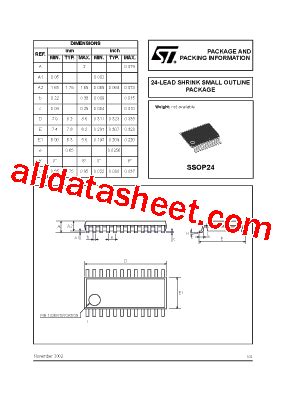 Ssop Datasheet Pdf Stmicroelectronics