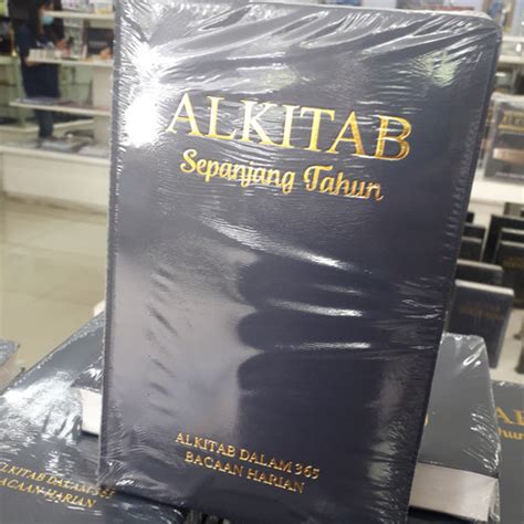 Jual Buku Kitab Alkitab Sepanjang Tahun Bacaan Harian Tahunan Hari