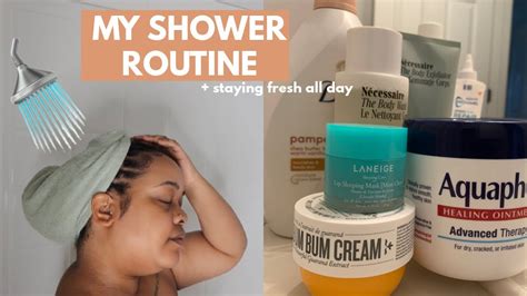 My Feminine Hygiene Shower Routine Tips On How To Smell Fresh All Day Ericarenee Youtube