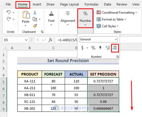 How To Calculate Accuracy And Precision In Excel Exceldemy