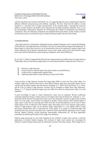 Infrared Image Enhancement Using Wavelet Transform PDF