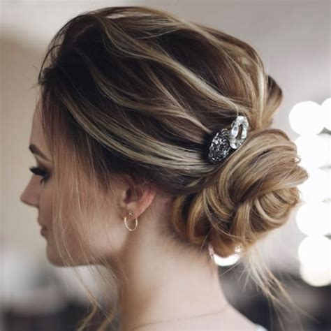 12 So Pretty Updo Wedding Hairstyles From TonyaPushkareva Emma