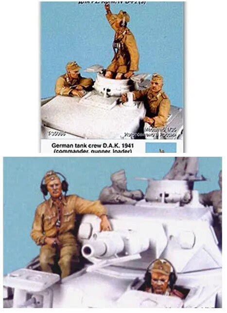 Skala Deutsch Tank Corps In Nordafrika F Nf Menschen Miniaturen