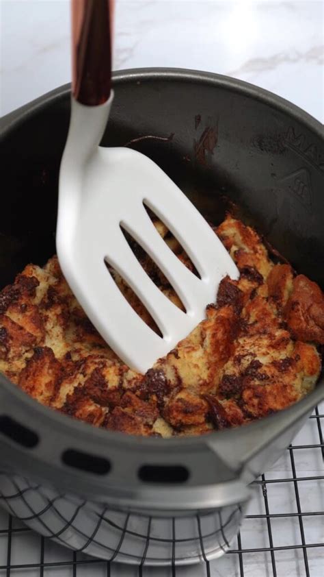 Air Fryer Bread Pudding Recipe Cosmo Appliances