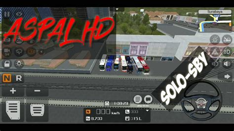 Aspal Hd Balap Aspal Bussid Bus Simulator Indonesia Youtube