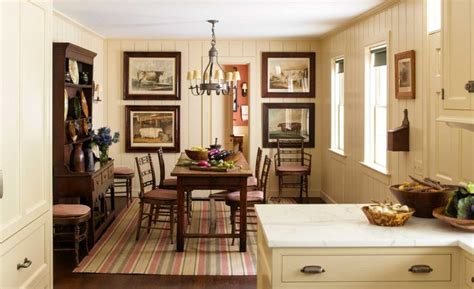 Cozy In Connecticut By Gil Schafer The Glam Pad Country Dining