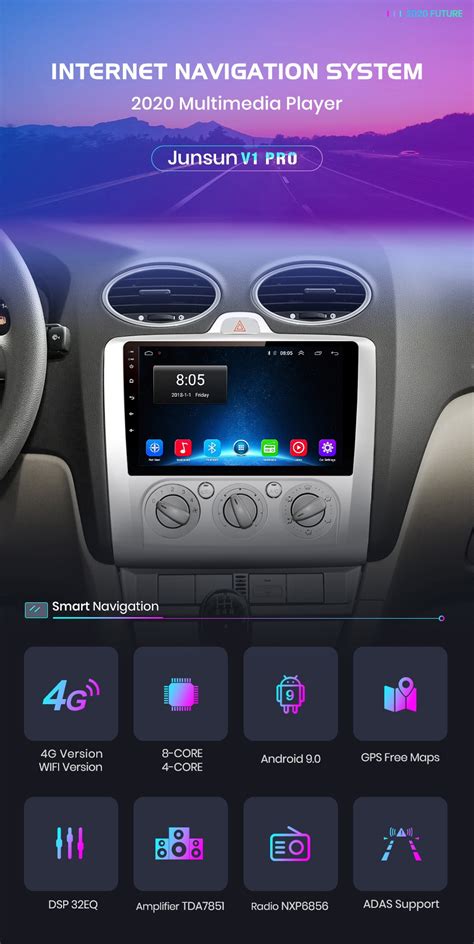 Buy Junsun V G G Android Dsp Car Radio For Ford Focus