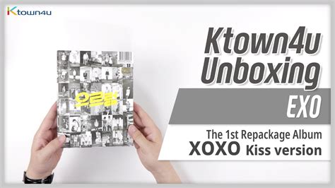 Unboxing Exo Xoxo Kiss Hug The St Repackage Album Kpop