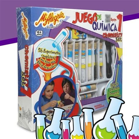 Juego De Quimica 1 Kit Cientifico Set Juguete Mi Alegria Envío gratis