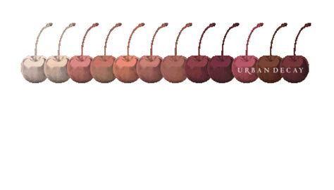 Naked Cherry Swatches Stickers Find Share On Giphy