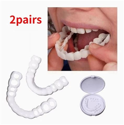 Snap On Smile Superior E Inferior Prótesis Dentadura Postiço Meses
