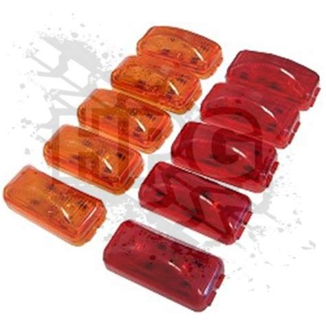 Hummer Parts Guy Hpg Kit Clearance Lights Red Amber Led