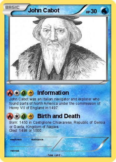 Pokémon John Cabot 27 27 Information My Pokemon Card