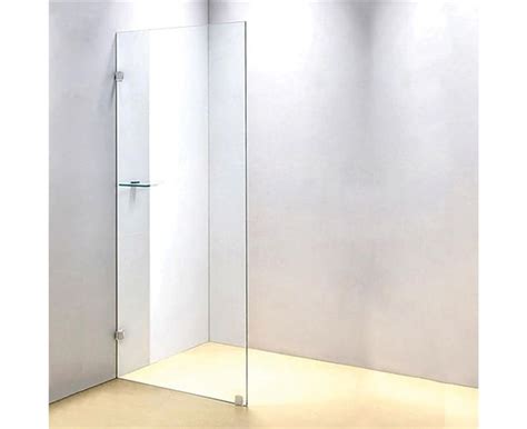 Cheap Frameless 10mm Safety Glass Shower Screen 800mm X 2000mm With