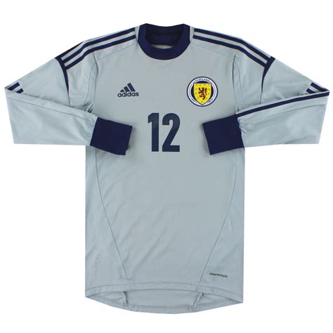 Scotland Adidas Player Issue Goalkeeper Shirt As New X