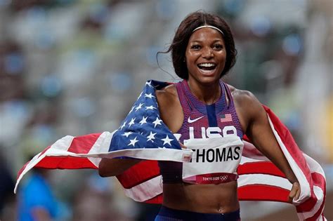 Gabby Thomas Of Massachusetts Wins Bronze In 200M At Tokyo Olympics