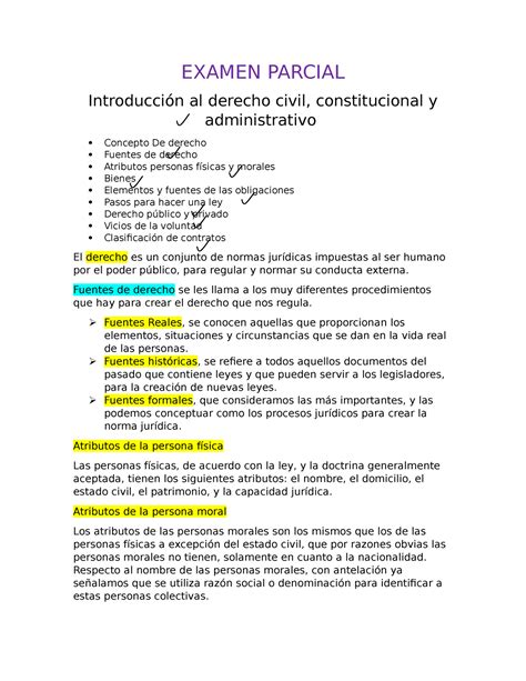 Examen Parcial Guía Guía De Repaso De Las Etapas Del Semestre De