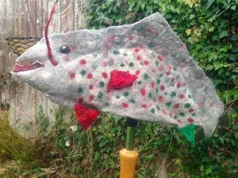 Custom Made Felted Fish Hat For Lene