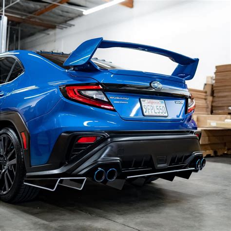 2022 Subaru Wrxsti Rear Diffuser V3 Wrx Sti Diffuser Aeroflowdynamics