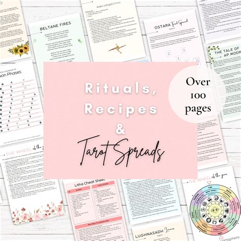 Sale Wheel Of The Year 2024 Sabbat Guide Printable Planner Calendar