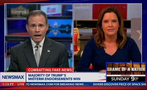 Newsmax Host, Not Joking, Declares ‘Murdoch Empire’ Part of the