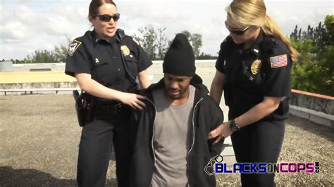 Thief Is Caught Stealing Computers By Horny Milf Cops