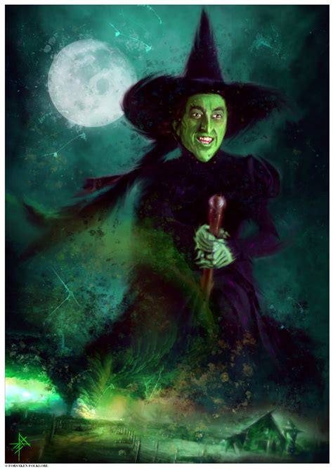 The Wizard Of Oz The Wicked Witch Of The West By Forsaken Folklore