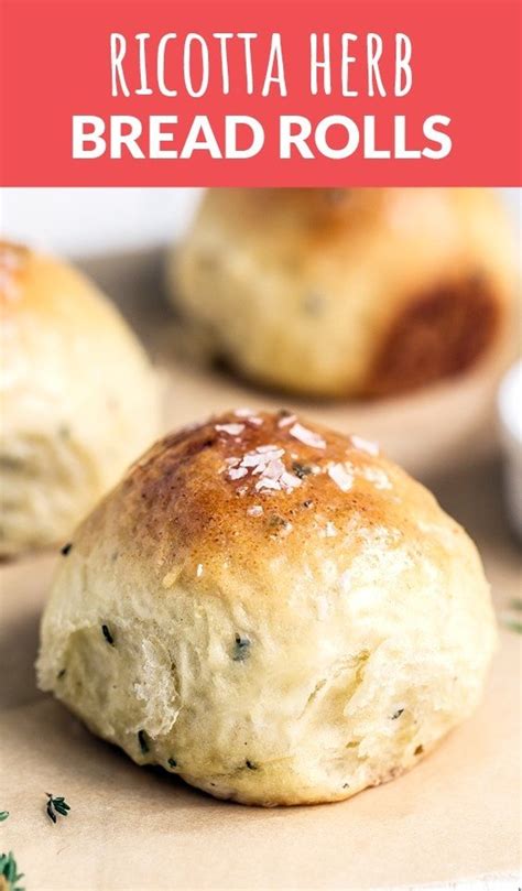 Ricotta Herb Bread Rolls Handle The Heat