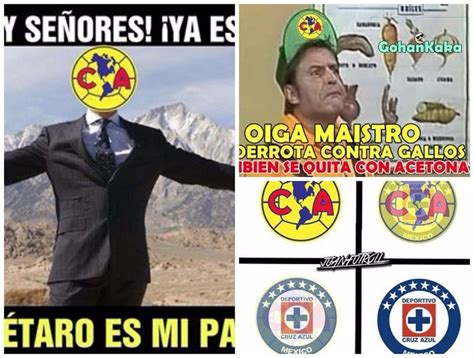 Los Mejores Memes De La Derrota Del América Ante Querétaro Por El