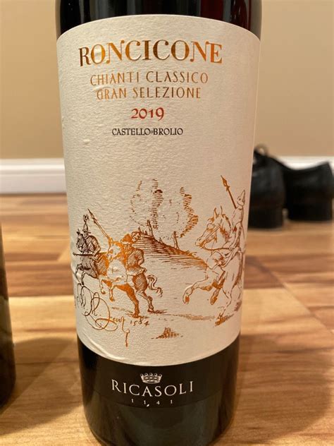 2019 Barone Ricasoli Chianti Classico Gran Selezione Roncicone Italy