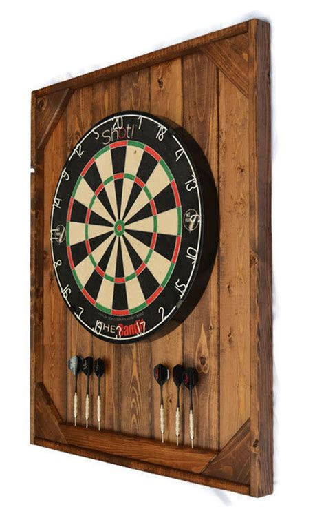 Dart Board Bord Engels Kastanje Gekleurddart Etsy Dart Board