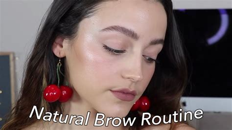 Feathery Brows Natural Bold Updated Brow Routine Youtube