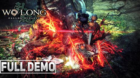 Wo Long Fallen Dynasty Walkthrough Full Demo Youtube