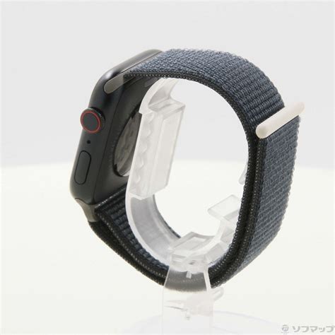 中古Apple Watch SE 第2世代 GPS Cellular 44mm ミッドナイトアルミニウムケース ミッドナイトスポーツ