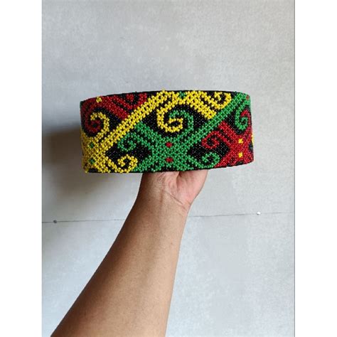 Jual Kopiah Peci Songkok Etnik Khas Dayak Kalimantan Shopee Indonesia