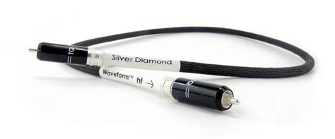 Tellurium Q Silver Diamond Waveform HF Digital RCA Cable 1m StudioAV