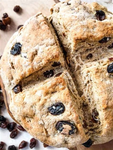 Irish Cinnamon Raisin Soda Bread Mini Loaf Three Olives Branch