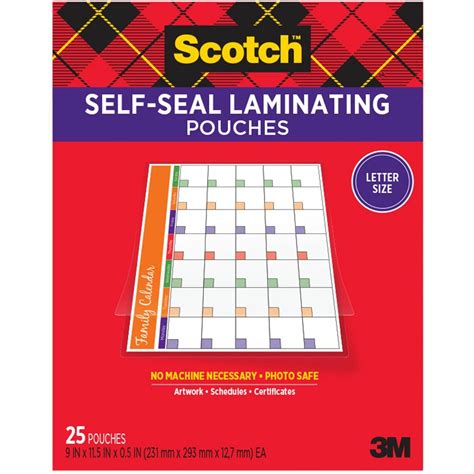 How To Use Scotch Self Seal Laminating Pouches At Michelle Downs Blog