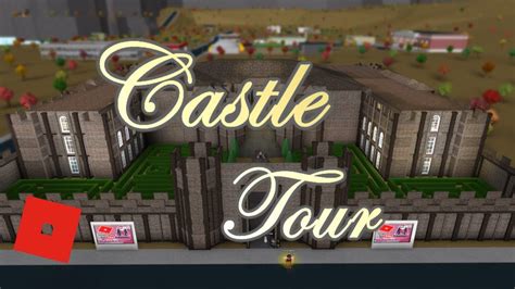 Welcome To Bloxburg Castle Tour Youtube